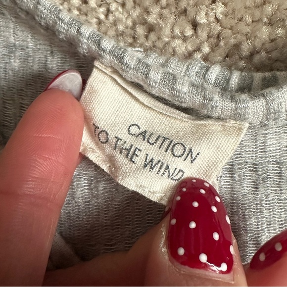 Caution To The Wind Light Gray Jumpsuit - Picture 2 of 2